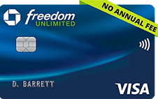 Chase Freedom
Unlimited®
